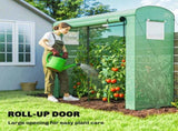 Garden Bed with Mini Greenhouse 62256797
