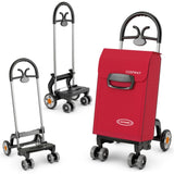 Red Folding Shopping Cart 14840092
