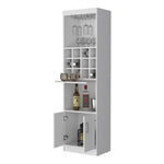 ZUN Lowa Bar Cabinet multistorage with wine storage B128P189929