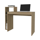 ZUN Salomé Computer Desk with Open Storage, Natural Oak B128P263727