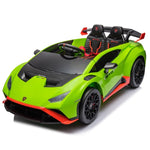 ZUN Lamborghini Huracan Sto 24V Kids Electric Ride-On Drift Car: Speeds 1.86-5.59 MPH, Ages 3-8, Foam W1396P155008