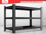 3-Layer Storage Rack, Metal Storage Rack, Adjustable Height Partition, Suitable For Living Room, 87908657