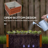 ZUN 2pcs Garden Bed （Prohibited by WalMart） 97383427