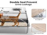 STAINLESS STEEL CAT LITTER BOX BIG SIZE W1612P461521
