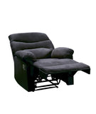 Black Recliner with Pillow Top Arm B062P215434