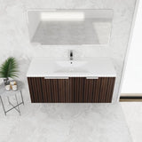 48 Inch Bathroom Cabinet With Resin Sink,Soft Close Doors,Float Mounting Design W999P206328