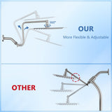 12 inch Adjustable Extension Arm High-pressure Rain Shower Head, Rain Fixed Shower Head W1219P294044