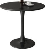 Modern Round Dining Table, 31.5'' Kitchen Dining Room Furniture, Coffee Table, Leisure Table, 07658051
