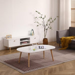 ZUN ARC-SHAPED COFFEE TABLE W1581P144338