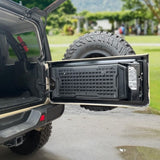 Tailgate Tactical Panel for Wrangler Tailgate Tool Kit Organizer Racks Compatible with Jeep Wrangler W2801P236409