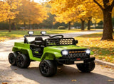 Camouflage 12V 4WD Switchable Kids Ride On Truck 2WD/4WD Electric Car with Parental Remote, Spring 73664177