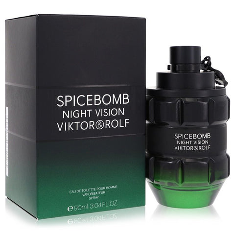 Spicebomb Night Vision by Viktor & Rolf Eau De Toilette Spray 3 oz for Men FX-546278