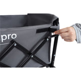 Expandable Dual-Layer Utility Wagon with 100% Extra Space - 225lbs Grocery Cart for Camping, 19268330