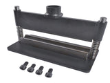 12" Dual Spring Design Press Brake Attachment for 12 or 20 Ton Hydraulic Shop Presses Black 72333515