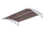 HT-100 x 80 Household Application Door & Window Rain Cover Eaves Brown Board & 14592252