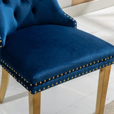 A&A Furniture,Nikki Collection Modern, High-end Tufted Solid Wood Contemporary Velvet Upholstered W1143P151485