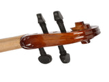 New 1/8 Acoustic Violin Case Bow Rosin Natural 42430893