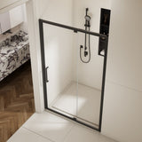 32-36" W x 76" H Scalable adjustable frame Shower Door with 1/4" Clear SGCC Tempered W2965P277645