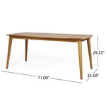 ZUN ACACIA WOOD DINING TABLE 59329.00