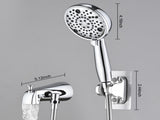8-Setting High-Pressure Handheld Shower with Hose & Slip-On Diverter Tub Spout 99701824
