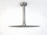 12" Brushed Nickel Bathroom Luxury shower head,High Pressure Rain Shower Head, Ultra-Thin Showerhead 78336567
