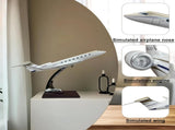 G650 Private Jet Resin Model, Detailed Business Aircraft Display Model with Stand for Aviation 94258010