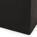 ZUN OUTDOOR LARGE SQUARE MGO PLANTER 35''L 70626.00BLK