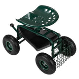 75*45*47cm Iron Short Handle Garden Seat Car 84319683