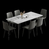 Dining Chairs 2PCS, Modern Kitchen & Dining Room Chairs, Upholstered Faux Leather Cushion Seat and W3316P294865