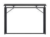 Techni Mobili 31.5 in. Folding Desk for Small Spaces, No Assembly Required, Black B031P286132