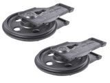2x Front Idler Wheel Tensioner 6814880 Replacement for Bobcat 331 E26 E32 E42 325 328 329 6807909 81616447