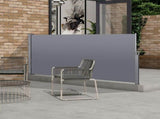 Retractable Side Screen Awning, UV Resistant, Waterproof, Patio Privacy Screen for Garden, Balcony, 85170585