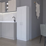 Pantry Cabinet Clinton, kitchen, White B092142840