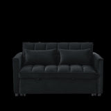 Sleeper Sofa, Convertible Sofa, Recliner, Bed, 3-in-1, 3-Position Adjustable Backrest, 2-Seater W1853126218