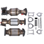 ZUN Complete Catalytic Converters for Honda Pilot 3.5L 2009-2015 45131 45132 16447 28643288