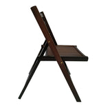 Furniture Slatted Wood Folding Special Event Chair - Cherry, Set of 4, FOLDING CHAIR, FOLDABLE STYLE 02580157