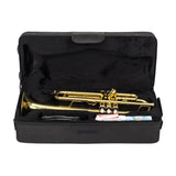 Drop B Tone Adjustable Trumpet Gloves Set Plaint Golden 22632659