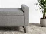 47" Ottoman Storage,Upholstered Entryway Bench for Bedroom and Living Room,End of Bed Bench W5325P427119