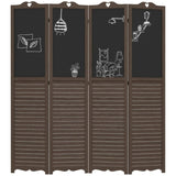 ZUN Wooden Room Divider/Privacy Screen （Prohibited by WalMart） 70594278