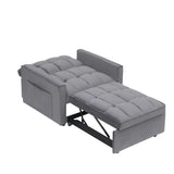 ZUN Sofa bed chair 3 in 1 convertible, recliner, single recliner, suitable for small Spaces with W2564P168260