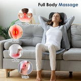 Relaxing massage Neck & Back Massager, 3D Kneading, Heat & Vibration, 3 Modes, 15-Min Auto Shutdown, 27444530