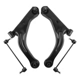 4Pcs Front Lower Control Arms w/Ball Joint Sway Bar Fit For FORD ESCAPE 2005 - 2012 All Models 12725383