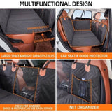 ZUN Hard Bottom Car Seat Extender, Dog Car Seat Cover for Back Seat Hard Bottom, Hard Bottom Car Seat 42215683