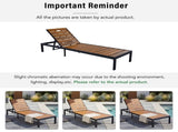 Outdoor Chaise Lounges Pool Lounge Chairs Outdoor Daybed Recliner with Adjustable Backrest for N719P383161B