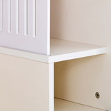 Furniture Style Cat TV Stand With Storage and Removable sliding door N843P254844C