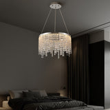 ZUN 15.7-inch Fancy hanging ceiling lamps luxury modern pendant light crystal chandelier W1340P222514