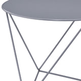 Epidia Gray color Display & Utility Accent Table B2726P243243
