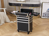 4 in 1 Aluminum Cosmetic Makeup Case Tattoo Box Black 50469572