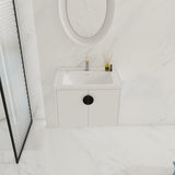 28 Inch Soft Close Doors Bathroom Vanity With Sink, For Small Bathroom W999132143