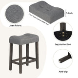 4-Piece Bar Table Set with Power Outlet, Dining Bar Table and Chairs Set,Bar Table Set with 3 Padded W1998P193825